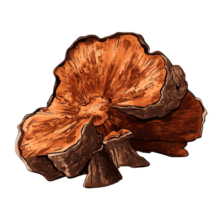 Ryšavec šikmý - Čaga - Inonotus obliquus