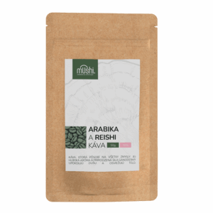 100% Arabica a Reishi káva s 40% extraktom